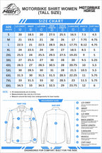 Ladies Motorcycle Flannel Shirt Level 2 Protected Carnival Rider  - MOTORBIKEHORSE
