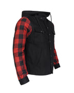 Kevlar Canvas Flannel Hooded Jacket