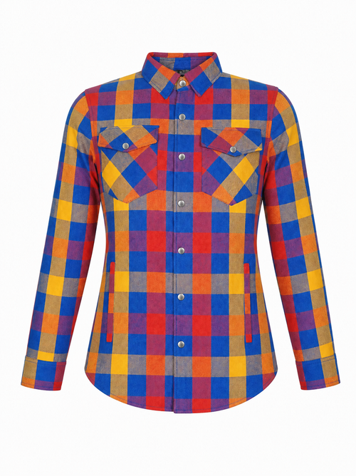 Kevlar Motorcycle Flannel Shirt 