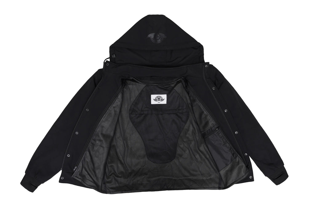 Kevlar Motorcycle Softshell Hoodie